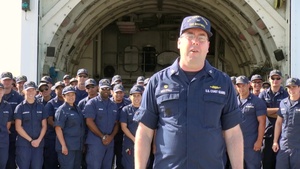 Coast Guard Cutter Boutwell San Diego Padres shout out
