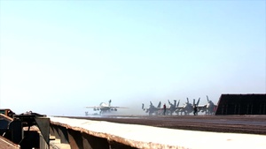 F/A 18's on USS George H.W. Bush (CVN 77)