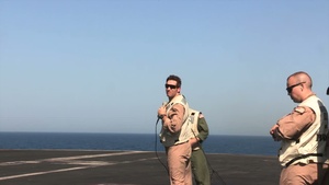 Aircraft Recovery onto USS George H.W. Bush (CVN 77)