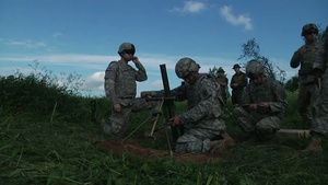 Combined Mortar Training in Estonia - Broll