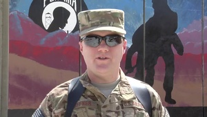 Senior Master Sgt. Samuel Ruffner Independence Day message