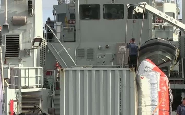 Royal Canadian Navy conducts Mediterranean Mooring