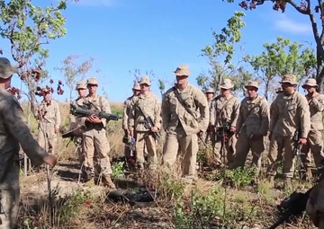 MRF-D Marines Compete in Crew-served Weapons Competition