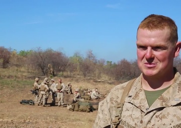 MRF-D Marines Compete in Crew-served Weapons Competition