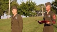 BLT 3/6, 24th MEU, French Fourragere ceremony