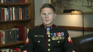 Marine Cpl. William "Kyle" Carpenter, Medal of Honor Recipient - Reuters