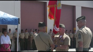 1st Combat Engineer Battalion holds change of command ceremony