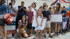 USS North Carolina Homecoming