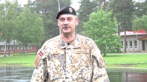 Saber Strike 2014 Closing Ceremony in Latvia
