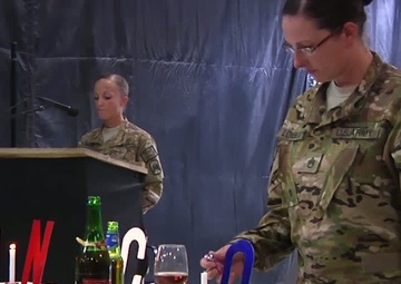 Historic First NCO Induction Ceremony for Task Force Raptor (VIDEO 1 of 2)