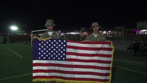 Airman 1st Class Shaina Maignan and Airman 1st Class Joemarie Bacula World Cup Team USA Shout Out