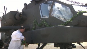 AH-64E Blessing Ceremony At Ford Island, HI