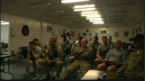 U.S. Troops in Afghanistan Host World Cup Watch Party