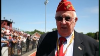Marines Inspire Athletes, Remember Hometown Hero