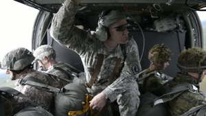 173rd Airborne Brigade UH-60 Jump