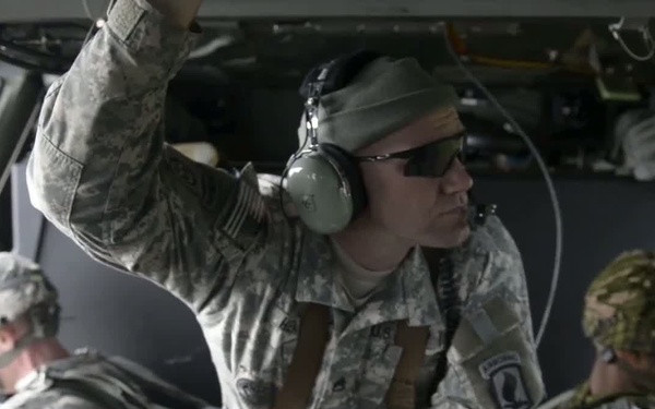 173rd Airborne Brigade UH-60 Jump