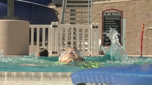 Davis-Monthan Kids Dive in to Swimming Lessons