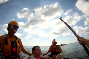 Multiple Agencies Participate in Beach Rescue Exercise at Jacksonville Beach
