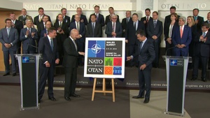 Unveiling of NATO Summit Logo