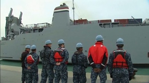 Cape Ray Sets Sail for Italy