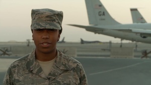 Air National Guard Shoutouts to Atlanta Braves
