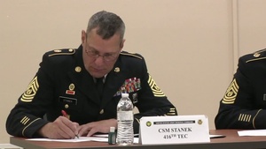 2014 Army Reserve Best Warrior Competition: Board and Written Essay