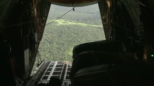 75th EAS Leaflet and Cargo Drop