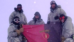 Soldiers Climb to the Roof of America