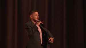 Medal of Honor Recipient Visits Camp Lejeune