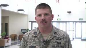 Capt Andrew Rupert Sends a Shout Out to Family