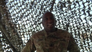 4th of July Message from Spc. Wilson