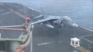 No Landing Gear, No Problem for Harrier