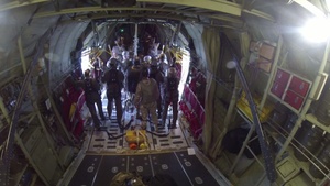 Red Flag 14-2: RAAF and Reno ANG C-130Js drop 4-25 Paratroopers (Part II)