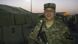 Staff Sgt. Geoffrey Gaviria Yankees Independence Day Shout Out