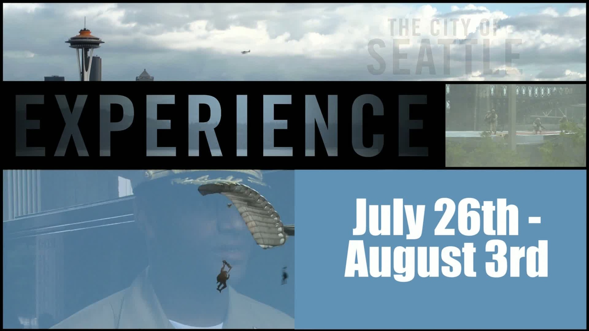 The Emerald City will play host to the fifth annual Marine Week, July 26 - August 3, 2014. <br /><br />Marine Week is a celebration of Community, Country and Corps - providing the American public the unique experience to directly connect with hundreds of Marines. Available in high definition.