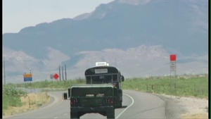 District of Columbia Guardsmen Assist The US Border Patrol