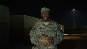 Spc. Kelvin Steele Yankees Independence Day Shout Out