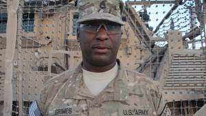 Sgt. 1st Class Cedric Grimes Independence Day Shout Out