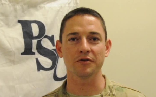 Maj. Jared Auchey Wishes His Family a Happy Independence Day