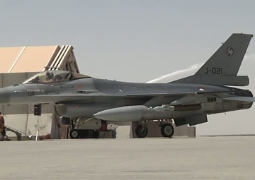 Royal Netherlands Air Force Leave Camp Marmal (B-roll)