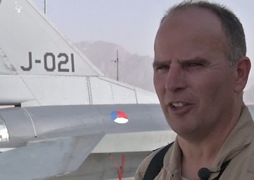 Royal Netherlands Air Force Leave Camp Marmal (Interview)