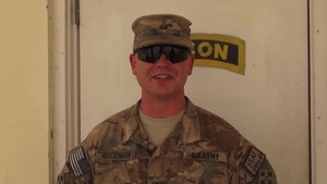 Pfc. William Goodman Independence Day Shout Out