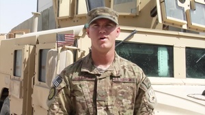A1C Sam Halfacre Independence Day message