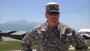 Chaplain Maj. Thomas Gorrell shout out