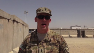 Lt. j. g. Michael Johnson Independence Day Shout Out