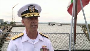 NATO Ships Deployed to the Black Sea, Interview with Rear Admiral Robert Kamensky