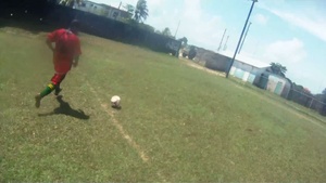 SPS 14 Soccer Match with Belize Defense Force