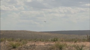 CV-22 Osprey Dust Free Landing Zone BROLL