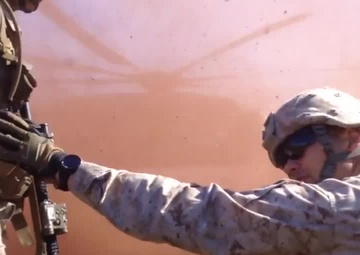 Hawaii Marines Land, Begin Advanced Warfighting Experiment