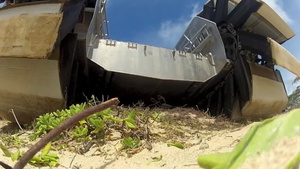 Marines Testing Massive Combat Paddle Boat During RIMPAC 2014